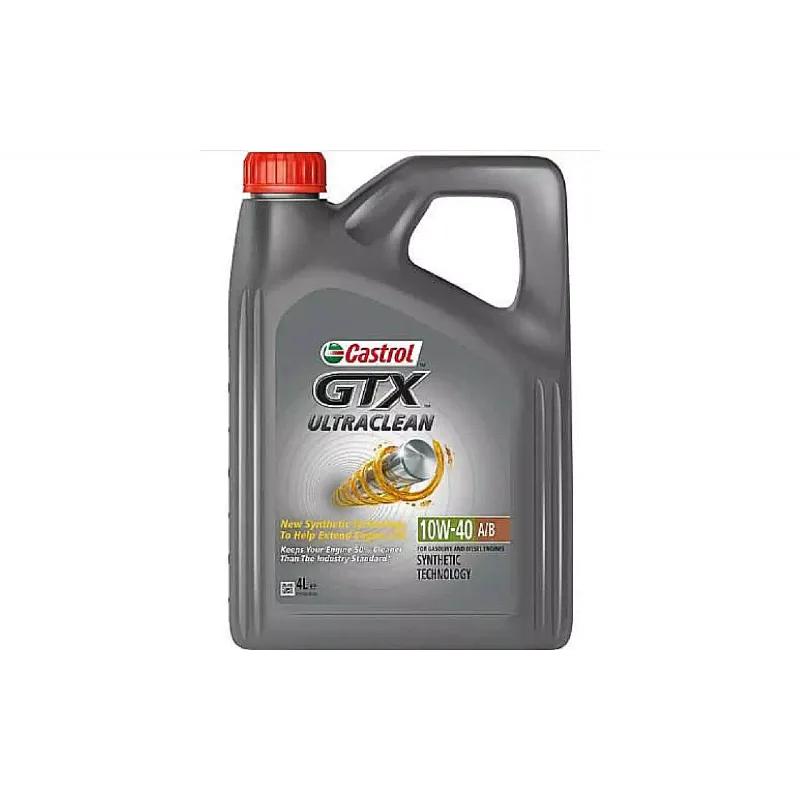 Λάδι κινητήρα Castrol GTX Ultraclean 10W-40 (CASGTX10W40/4L)