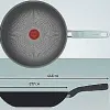 Vok ponev Tefal Halo Eucalyptus, Grey (G0167702)