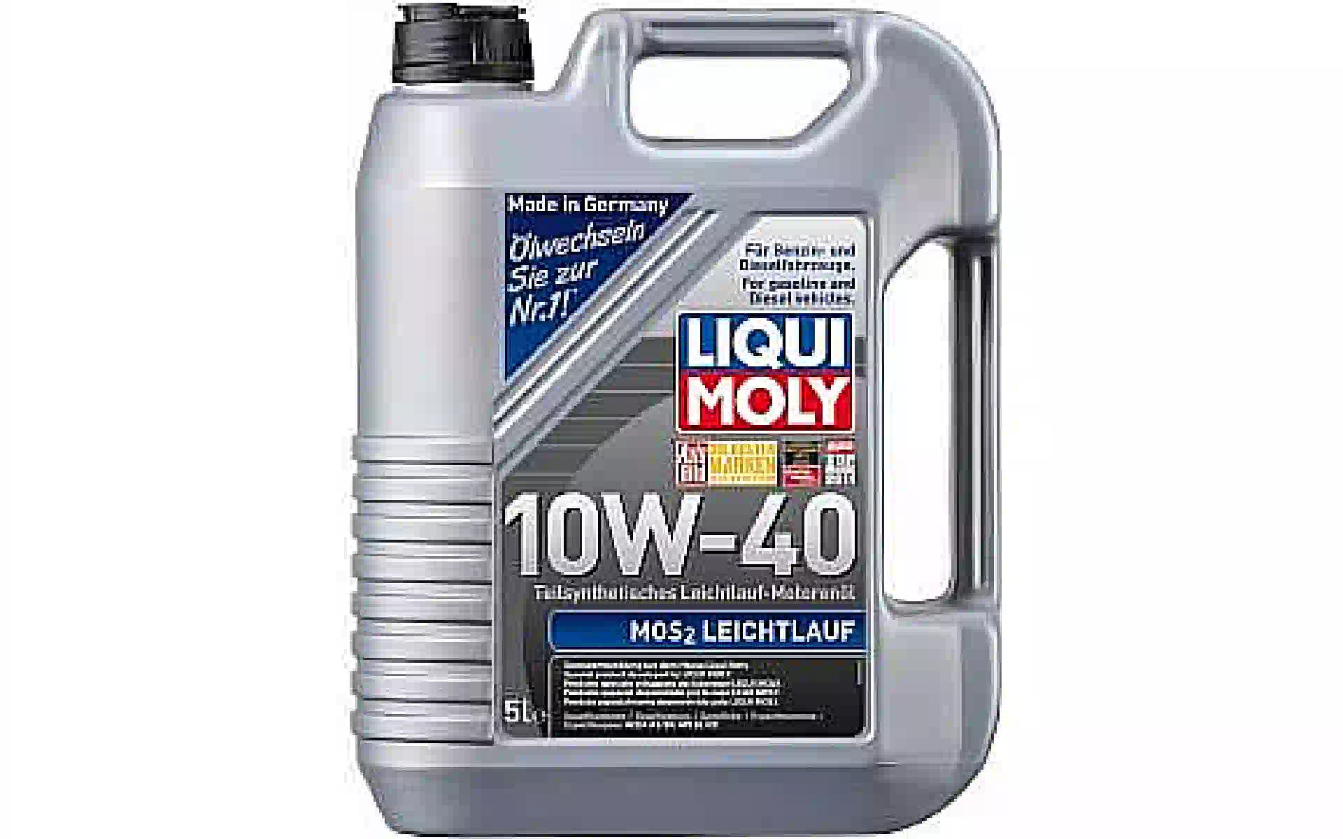 Motorolaj Liqui Moly MoS2 Leichtlauf 10W-40 (LIM1931) Motorolaj Liqui Moly MoS2 Leichtlauf 10W-40 (LIM1931)