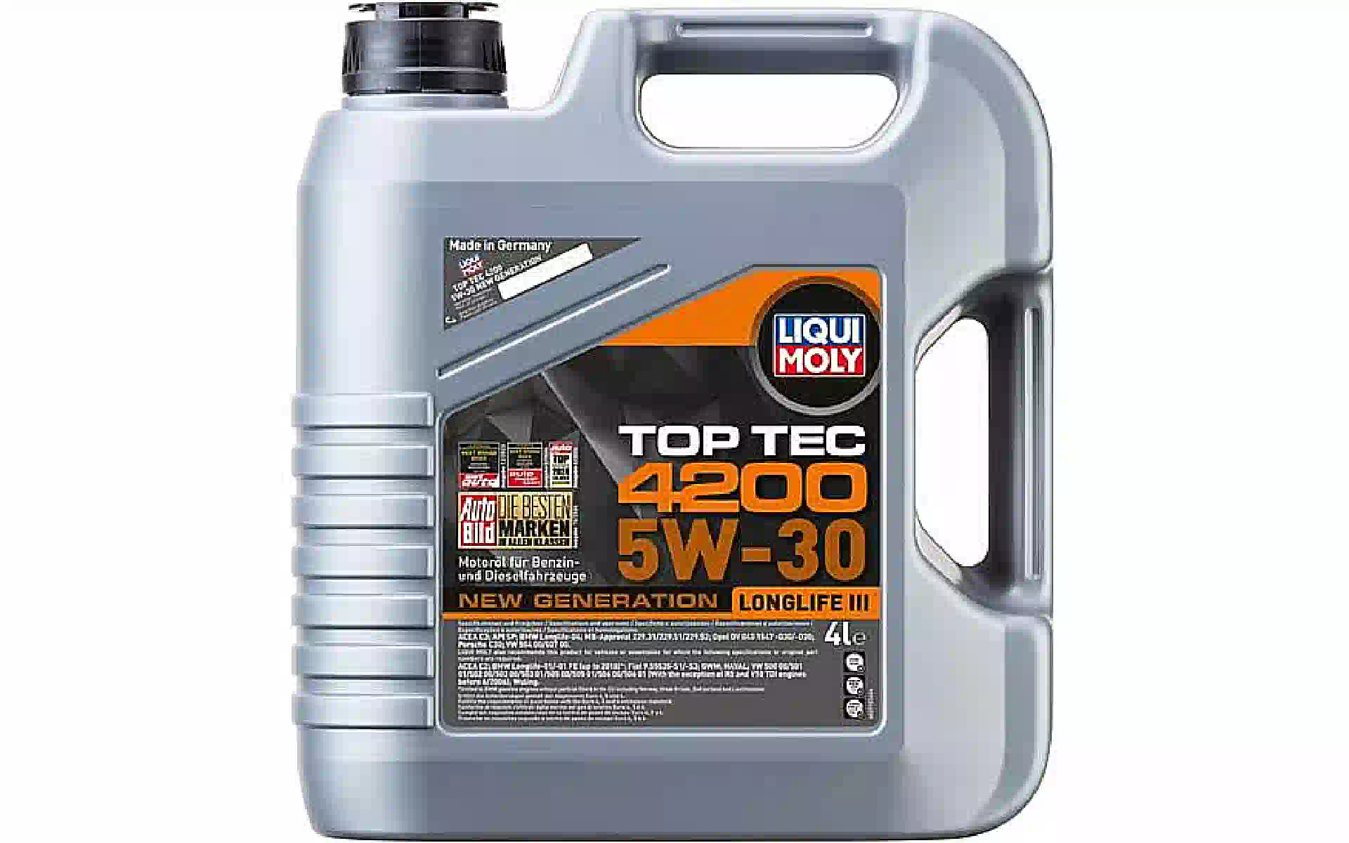 Motorolaj Liqui Moly Top Tec 4200 5W-30 (LIM3715) Motorolaj Liqui Moly Top Tec 4200 5W-30 (LIM3715)