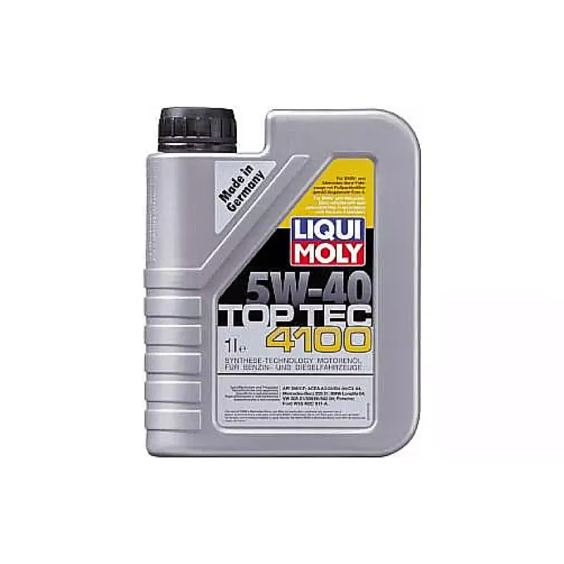 زيت المحرك Liqui Moly Top Tec 4100 5W-40 (LIM7500)