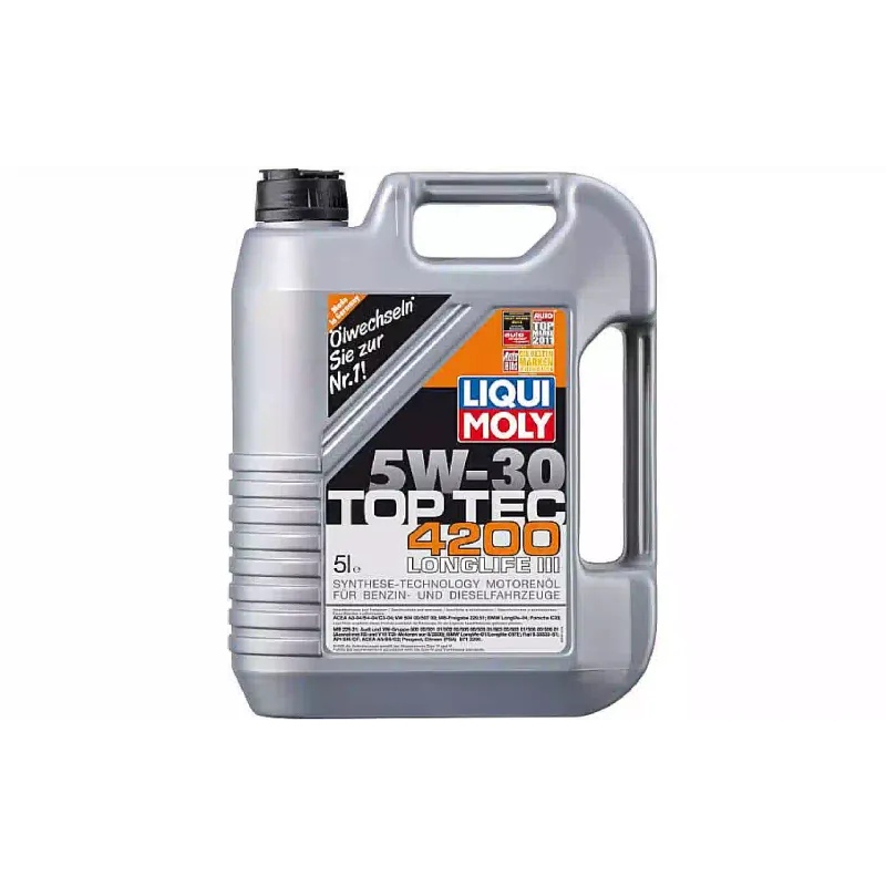 Олія моторна Liqui Moly Top Tec 4200 5W-30 (LIM7661), 5 л