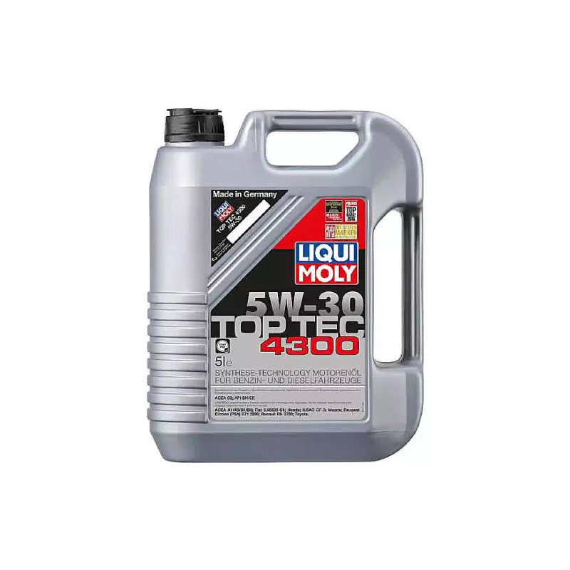 زيت المحرك Liqui Moly Top Tec 4300 5W-30 (LIM8031)