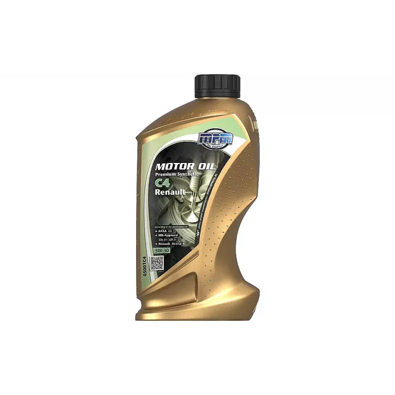 Motor oil Mpm Premium Synthetic C4 Renault 5W-30 (MPM05001C4), 1000 ml
