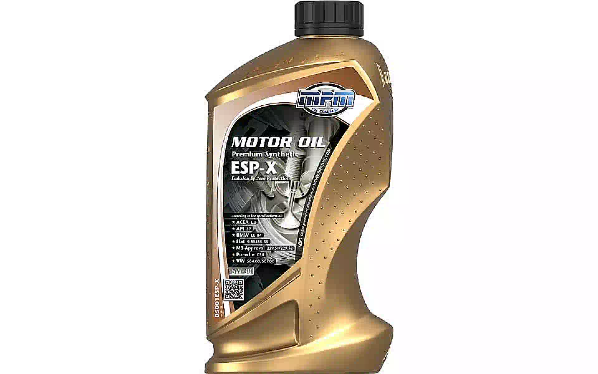 Λάδι κινητήρα Mpm Premium Synthetic ESP-X 5W-30 (MPM05001ESP-X) Λάδι κινητήρα Mpm Premium Synthetic ESP-X 5W-30 (MPM05001ESP-X)