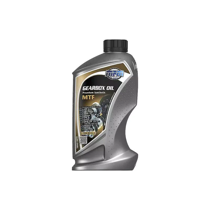 Transmission oil Mpm Premium Synthetic MTF 75W-80 GL-5 (MPM18001MTF), 1000 ml