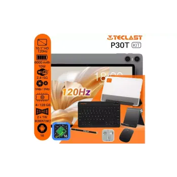 Tabletta Teclast P30T KIT, Grey (6940709688342)