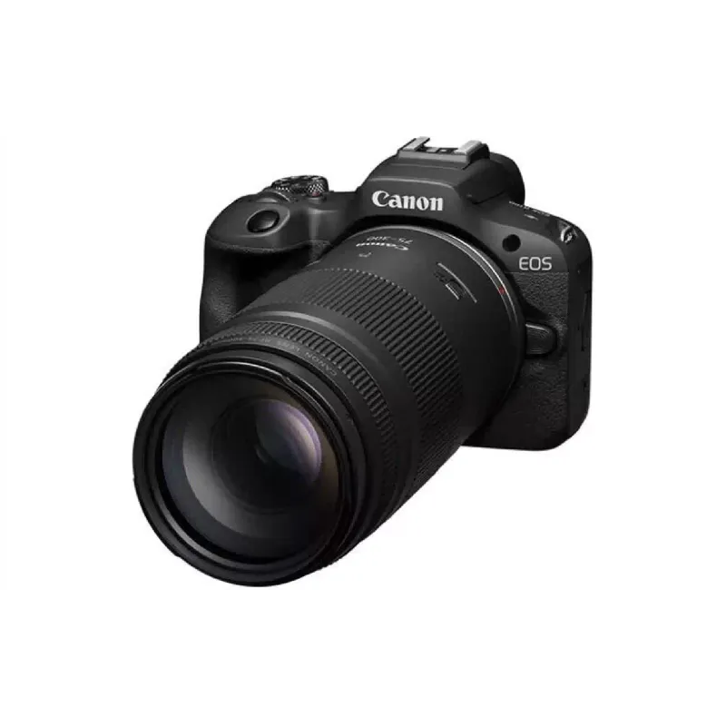Камера Canon EOS R50 + RF-S 18-45 IS STM + RF75-300 IS STM, Black (5811C150)