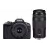 Камера Canon EOS R50 + RF-S 18-45 IS STM + RF75-300 IS STM, Black (5811C150)