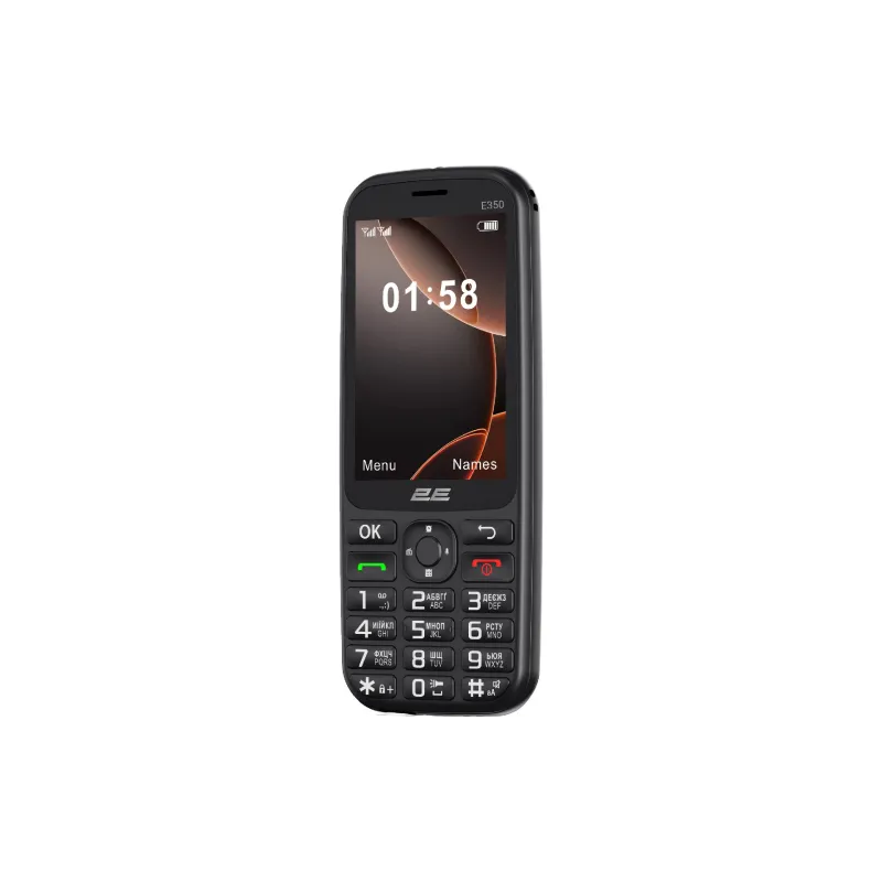Κινητό τηλέφωνο 2E E350, Black (694743656879)