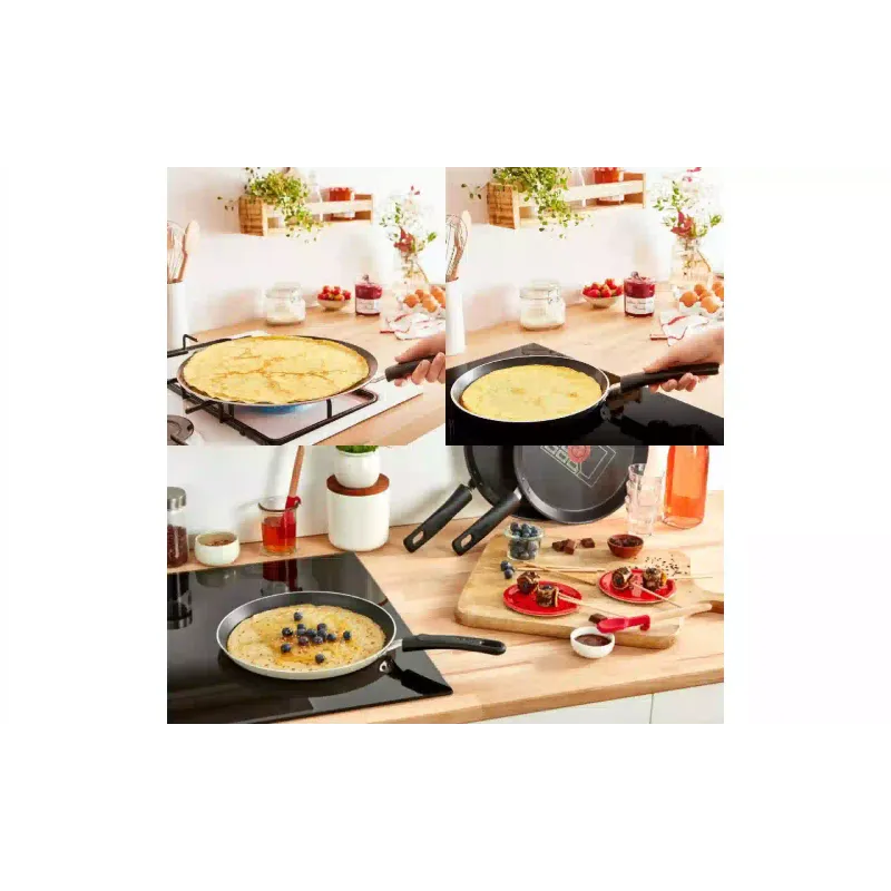 Pancake pan Tefal Halo Eucalyptus (G0163802), 25 cm, Grey