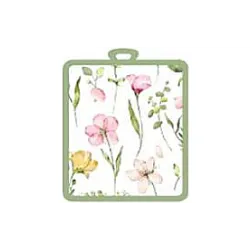 Kitchen potholder Ardesto Spring flowers (ART04FL), 18 x 20 cm, 100% polyester, White