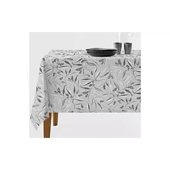 Mantel Ardesto Grey leaves, Grey (ART08GL)