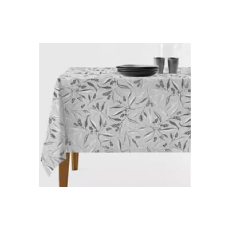 Toalha de mesa Ardesto Grey leaves, Grey (ART08GL)