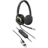 Стерео слушалки за уши Poly Mission 825, Black (C01FCAA)