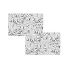 منديل التقديم Ardesto Grey leaves, Grey (ART15GL)