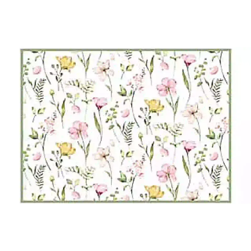 Tapete para secar louça Ardesto Spring flowers, White (ART17FL)