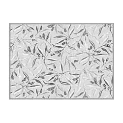 Abtropfmatte Ardesto Grey leaves, Grey (ART17GL)