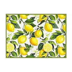 Abtropfmatte Ardesto Sicilian lemons, Green (ART17LM)