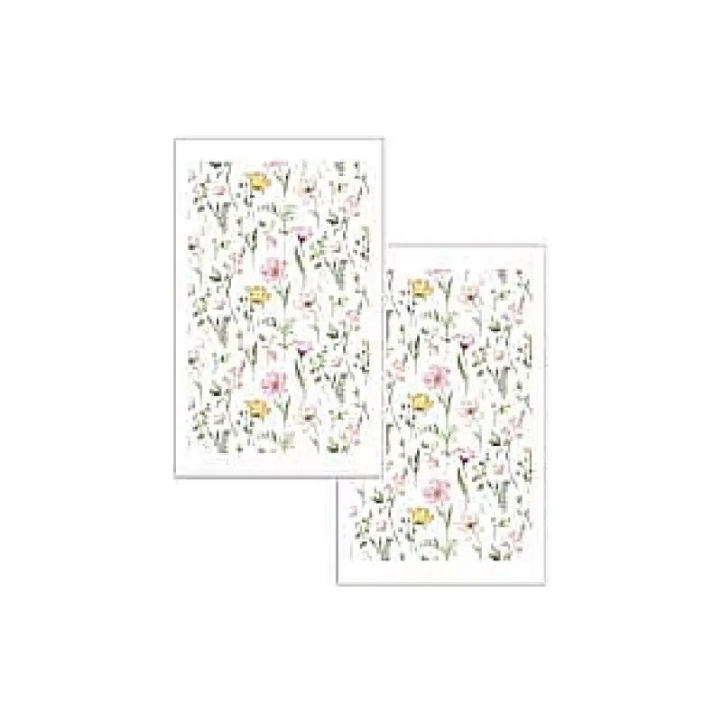 Toalha de cozinha Ardesto Spring flowers, White (ART3863FL)