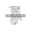 luva de cozinha Ardesto Grey leaves, Grey (ART05GL)