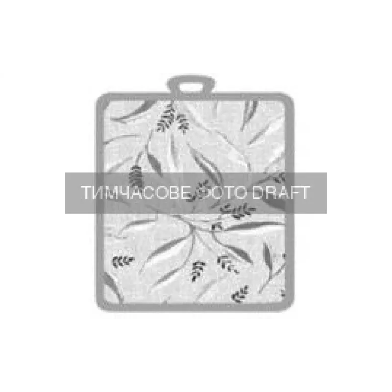 Pegador de panela de cozinha Ardesto Grey leaves, Grey (ART04GL)