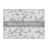Килимок для сушіння посуду Ardesto Grey leaves (ART17GL), 38 х 51 см, 100% поліестер, Grey