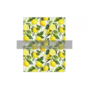Toalha de cozinha Ardesto Sicilian lemons, Green (ART16LM)