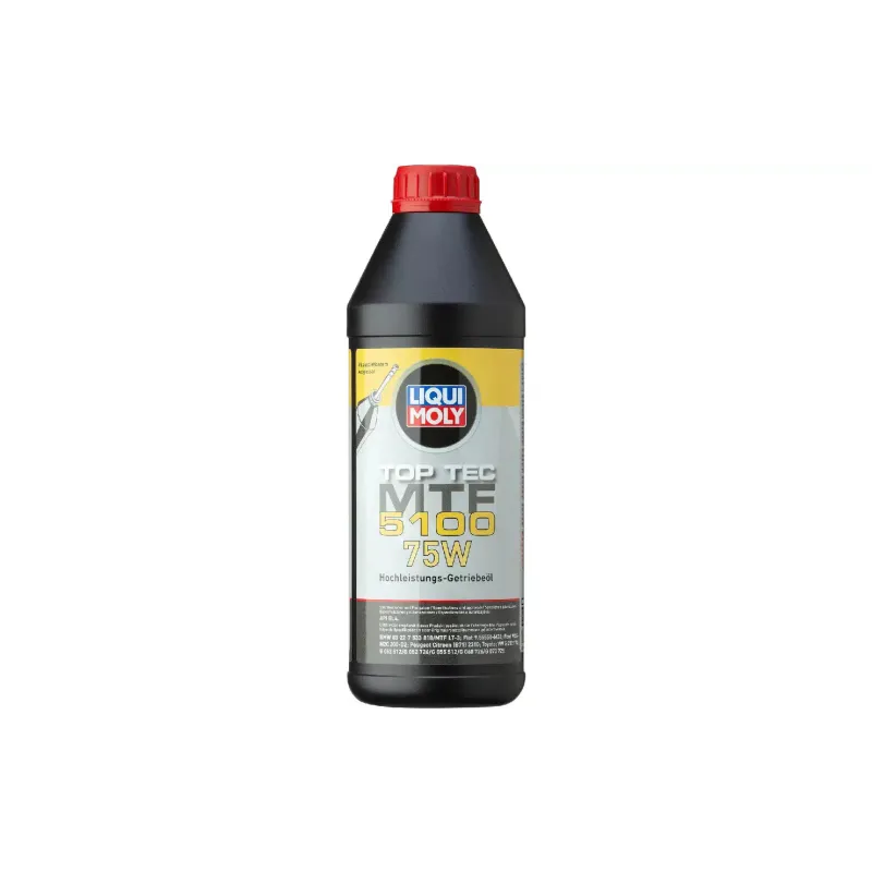 Олія трансмісійна Liqui Moly Top Tec 5100 75W MTF GL-4 DSG (LQ20842), 1000 мл