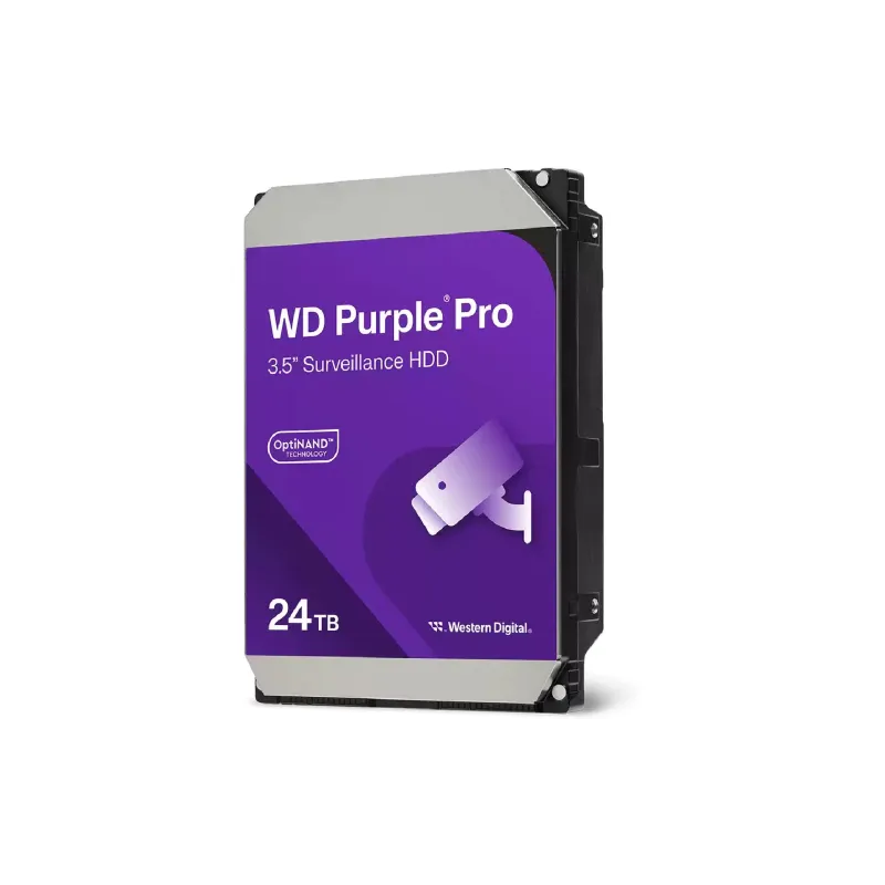 Armazenamento em HDD WD Purple Pro Surveillance, Purple (WD240PURP)