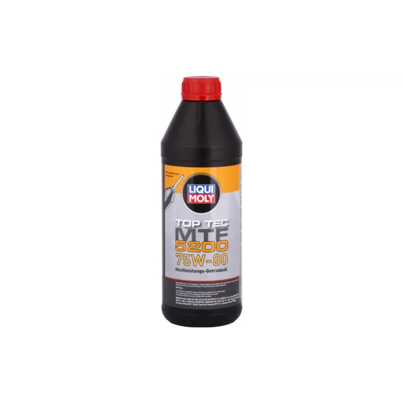 Олія трансмісійна Liqui Moly Top Tec 5200 75W-80 GL-4 (LQ20845), 1000 мл