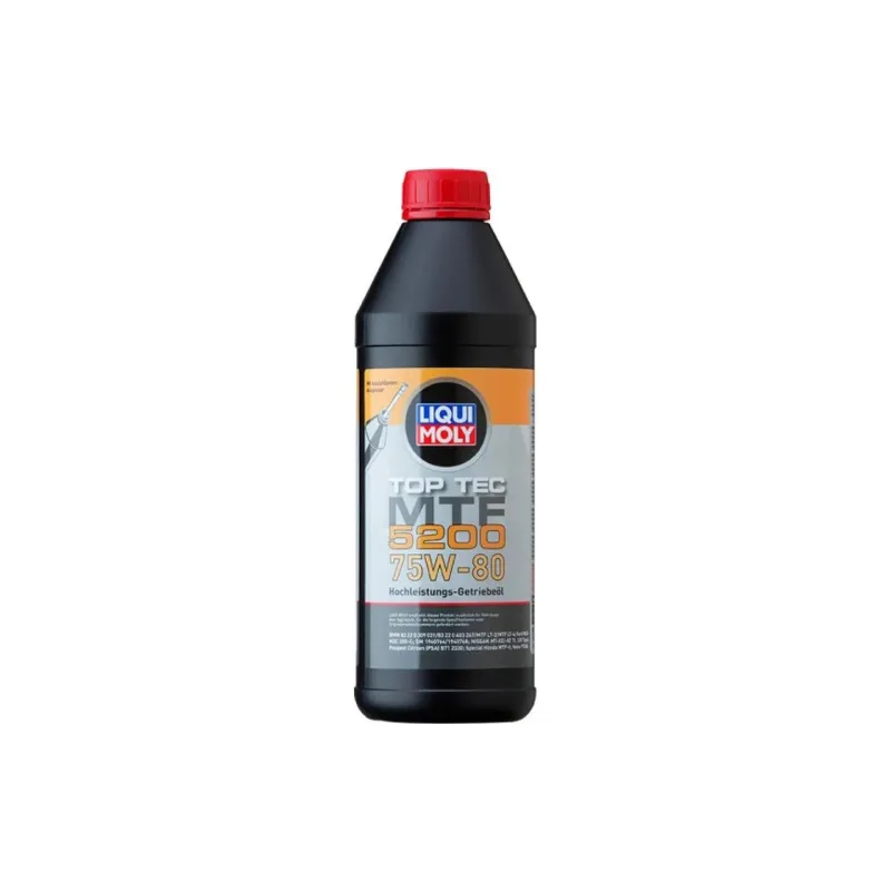 Олія трансмісійна Liqui Moly Top Tec 5200 75W-80 GL-4 (LQ20845), 1000 мл