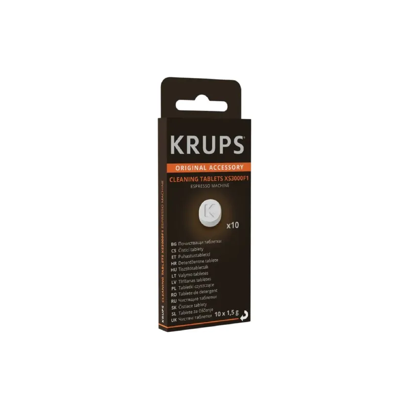 Таблетки за почистване на кафемашини Krups (XS3000F1)