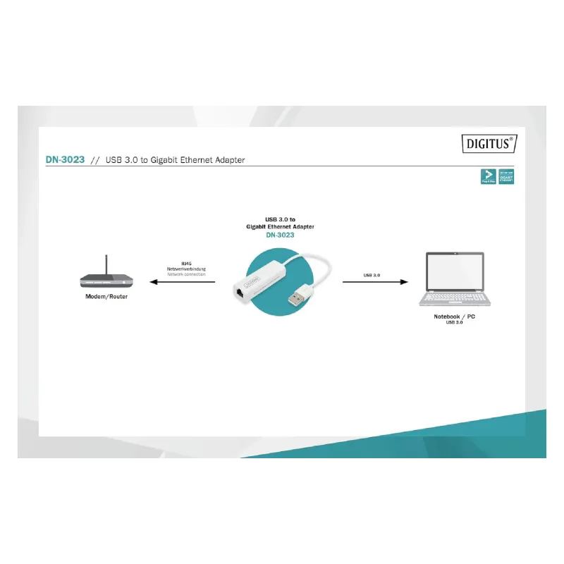 محول Digitus (DN-3023)
