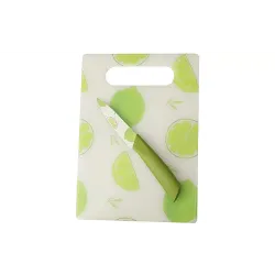 A cutting board and knife set Ardesto Fresh (AR1402KB)