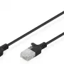 سلك التوصيل Digitus, Black (DK-1618-005S-BL)