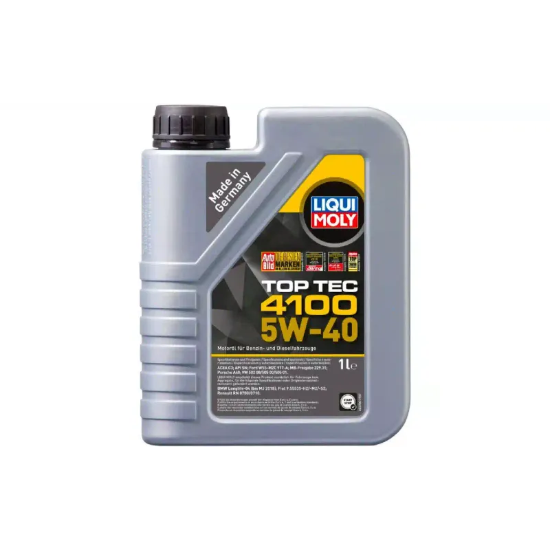 زيت المحرك Liqui Moly Top Tec 4100 5W-40 (LIM7500)