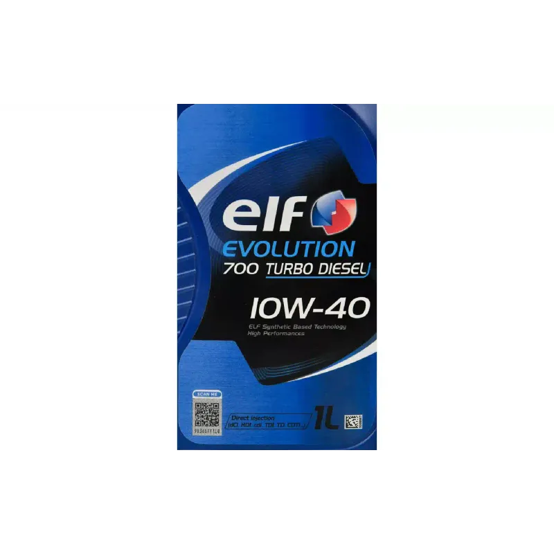 Óleo de motor Elf Evolution 700 Turbo Diesel 10W-40 (ELF12-1TD)
