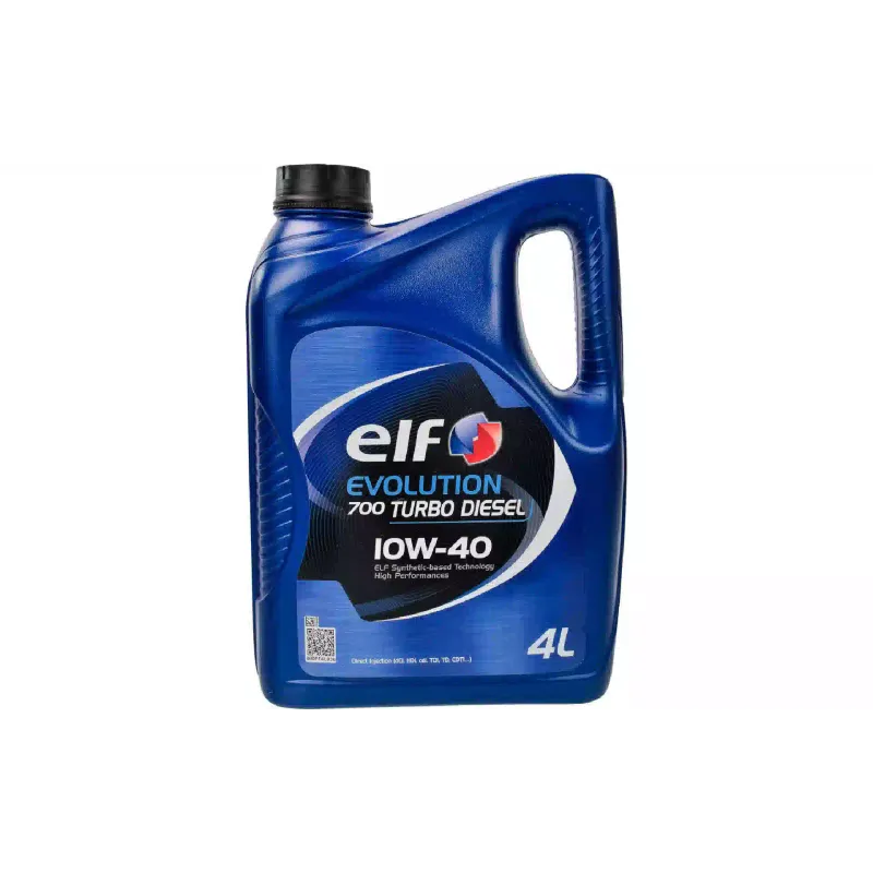 Масло моторное Elf Evolution 700 Turbo Diesel 10W-40, 4 л (ELF12-4TD)
