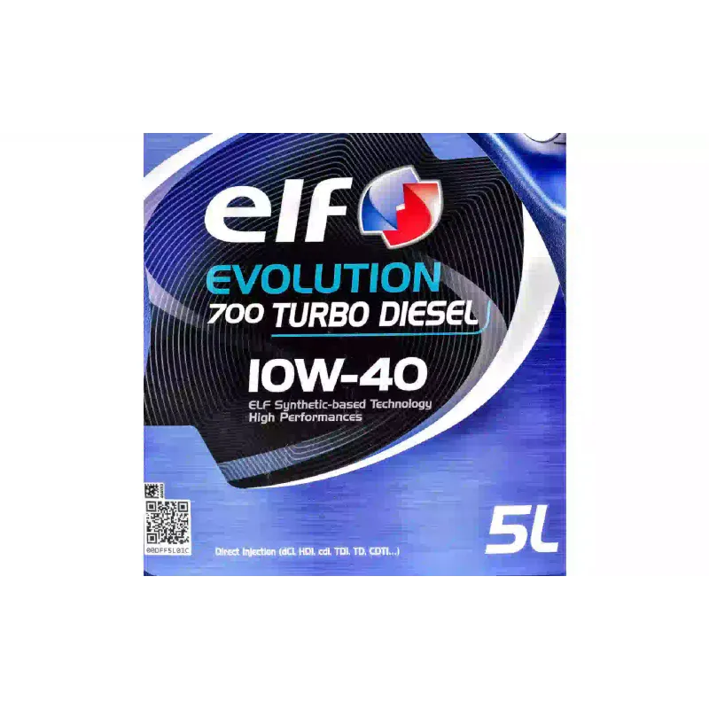Óleo de motor Elf Evolution 700 Turbo Diesel 10W-40 (ELF12-5TD)