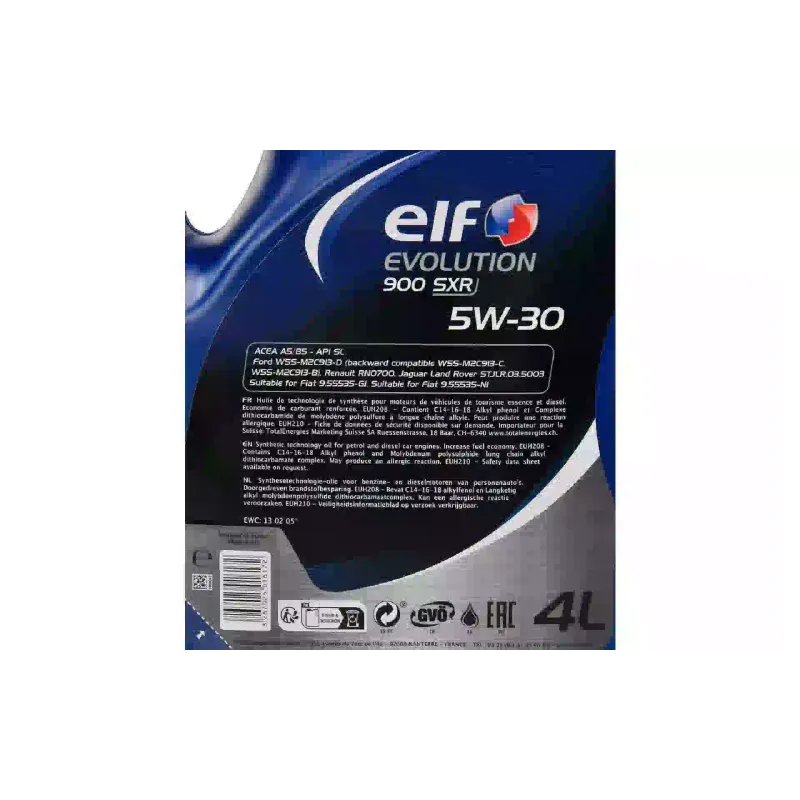 Моторно масло Elf Evolution 900 SXR 5W-30 (ELF10-4EVOSXR)