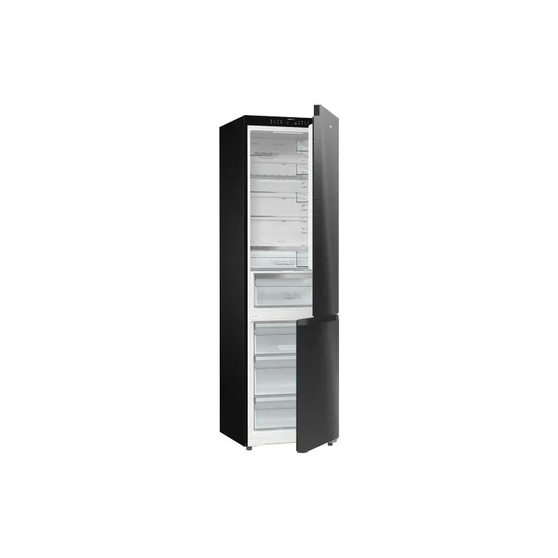 Холодильник Gorenje (NRB620E6BX4WFE), 257/121 л, Black