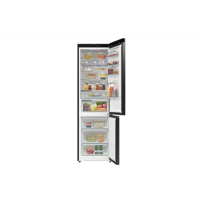 Холодильник Gorenje (NRB620E6BX4WFE), 257/121 л, Black