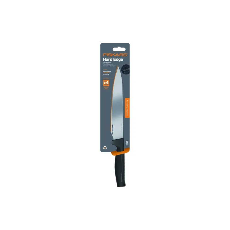 cuchillo de carne Fiskars Hard Edge, Black (1051760)