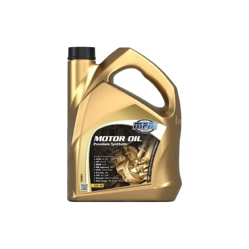Motoröl Mpm Premium Synthetic 5W-40 (MPM05005)