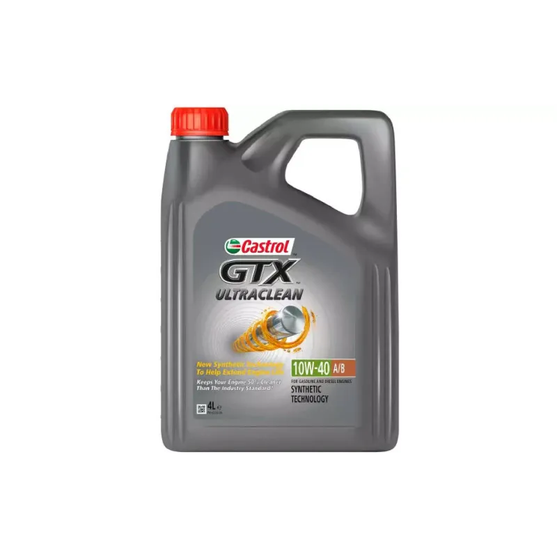 Λάδι κινητήρα Castrol GTX Ultraclean 10W-40 (CASGTX10W40/4L)