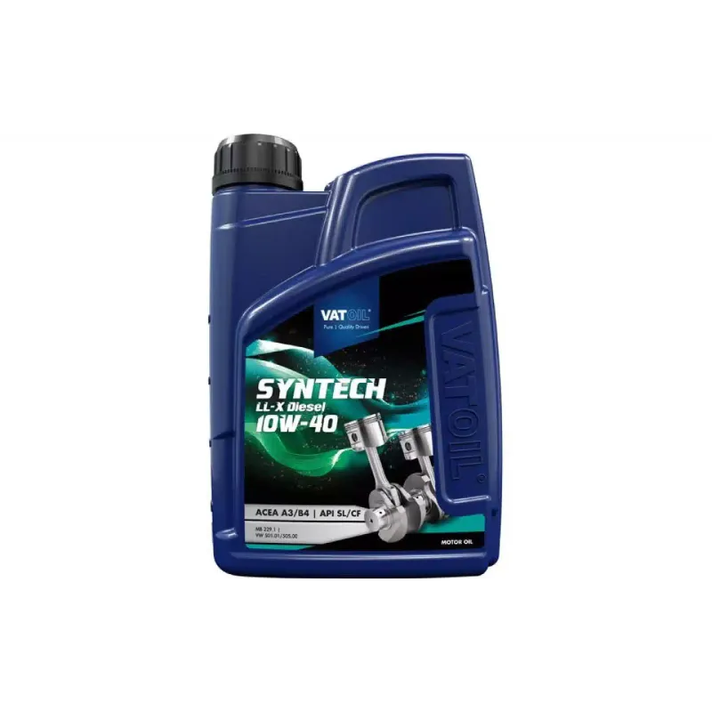Олія моторна Vatoil SynTech LL-X Diesel 10W-40 (VAT12-1DIESEL), 1000 мл