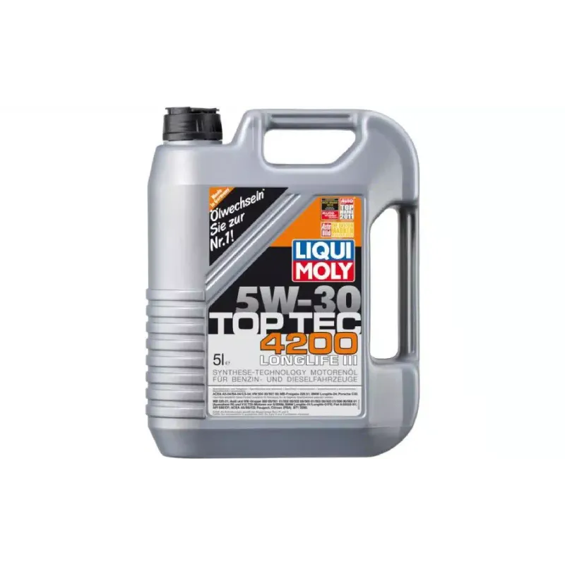 Олія моторна Liqui Moly Top Tec 4200 5W-30 (LIM7661), 5 л