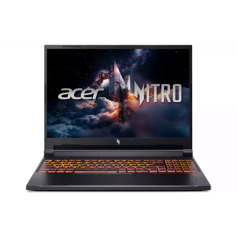 Ноутбук Acer Nitro V 16 16" WUXGA 2K/IPS 16Gb/1Tb/U7-240H/RTX 5070-8/Linux Black ANV16-72 (NH.QZREU.00C)