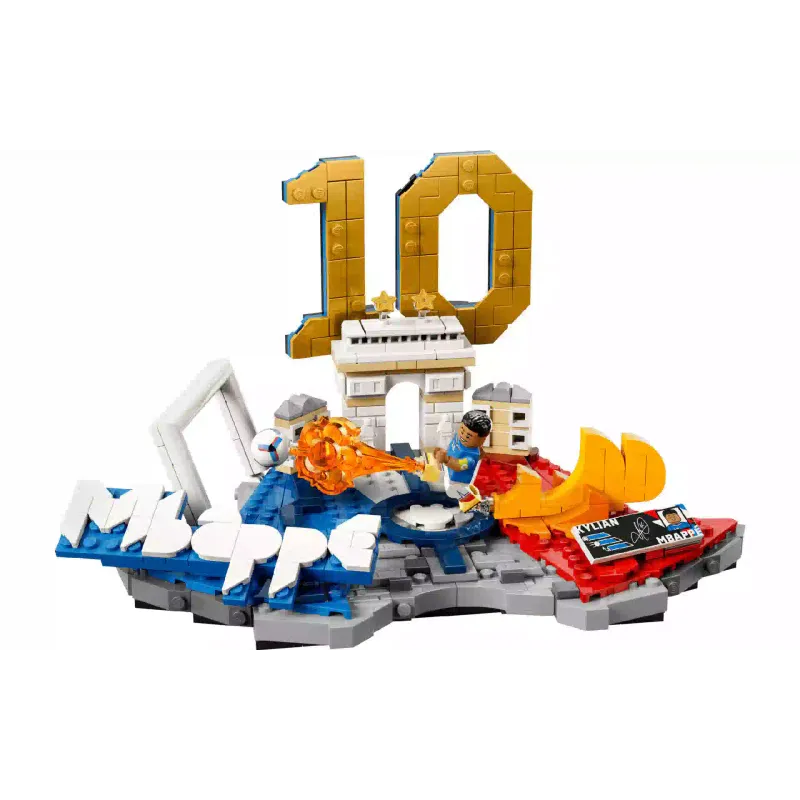 Конструктор LEGO Editions Football Килиан Мбаппе - лучшие моменты футбольных матчей (43013)